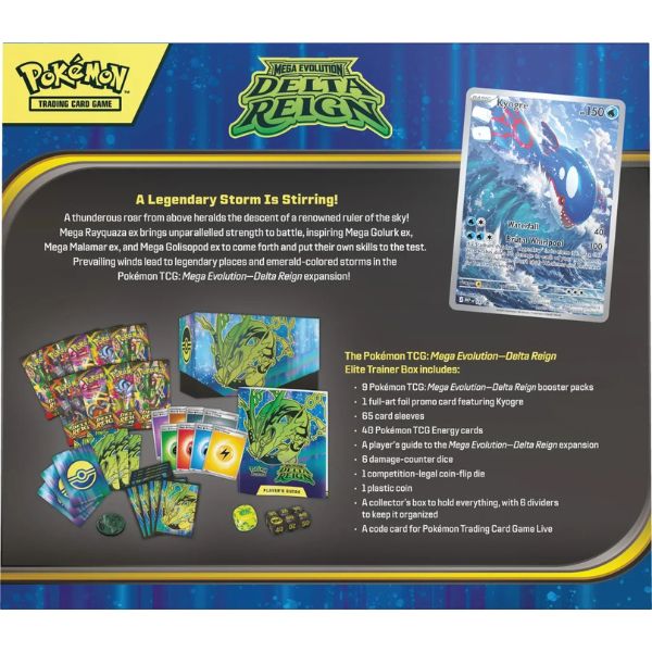 ETB – Box Allenatore Fuoriclasse Megaevoluzione Delta Reign